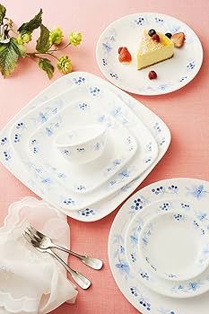 コレール　プレート　深皿　4枚セット コレール プレート 深皿 21.5cm CORELLE 強化ガラス 同柄5枚